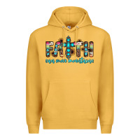 Mustard faith can move mountains Premium Hoodie - JahusDesignShop