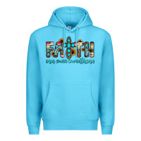 Ocean Blue faith can move mountains Premium Hoodie - JahusDesignShop