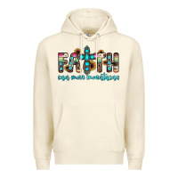 Sandshell faith can move mountains Premium Hoodie - JahusDesignShop
