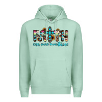 Seafoam faith can move mountains Premium Hoodie - JahusDesignShop