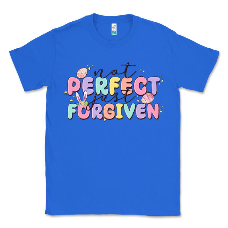 Not Perfect Just Forgiven Classic Tee by MaliasSmallBusiness | Teevron