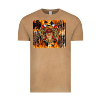 Vintage Camel Firefighter Skull Vintage Tee - LillyAllenDesigns