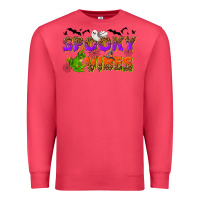 Cardinal Spooky vibes Premium Sweatshirt - NancyCooperArtShop