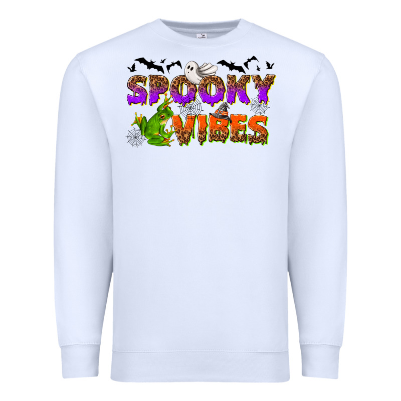 Spooky Vibes Premium Sweatshirt by NancyCooperArtShop | Teevron