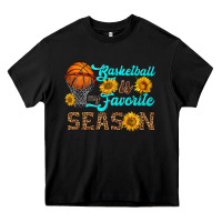 Black basketball is my favorite season Heavy Core Tee - HRA Design Shop