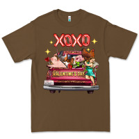 Cacao valentine's day truck farm animals cupid xoxo Premium Tee - FaDigitalArtStudio
