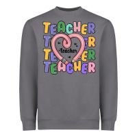 Storm teacher and pencil heart Heavyweight Sweatshirt - MaliasSmallBusiness