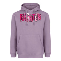 Lavender Fighter Breast Cancer Heavyweight Hoodie - NancyCooperArtShop