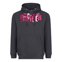 Smoke Fighter Breast Cancer Heavyweight Hoodie - NancyCooperArtShop