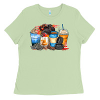 Matcha monster truck coffee cups Ladies Tee - Zillion Design Studio