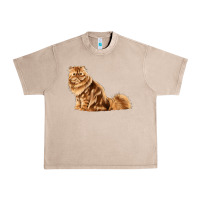 French Oak Persian Cat Urban Heavy Tee - LillyAllenDesigns
