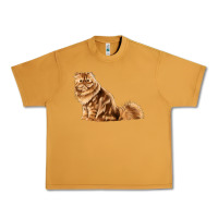 Peanut Butter Persian Cat Urban Heavy Tee - LillyAllenDesigns