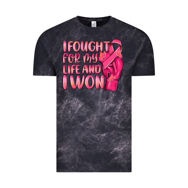I Fought For My Life And I Won Vintage Tee by NancyCooperArtShop | Teevron