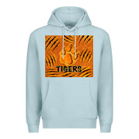 Blue Mist tiger paws Premium Hoodie - TumblerDesignByShophia