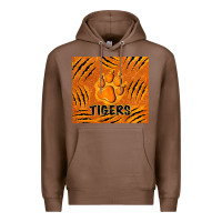 Chestnut tiger paws Premium Hoodie - TumblerDesignByShophia