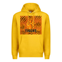 Lemon tiger paws Premium Hoodie - TumblerDesignByShophia