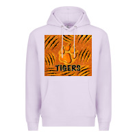 Lilac tiger paws Premium Hoodie - TumblerDesignByShophia