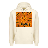 Sandshell tiger paws Premium Hoodie - TumblerDesignByShophia