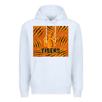 White tiger paws Premium Hoodie - TumblerDesignByShophia