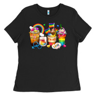 Black pride coffee cups Ladies Tee - Zillion Design Studio
