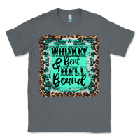Charcoal Heather whiskey bent hell bound Classic Tee - AdoDesignShop