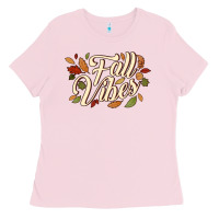 Bubblegum Pink fall vibes Ladies Tee - JahusDesignShop