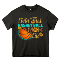 Asphalt livin' that basketball mom life Heavy Core Tee - HRA Design Shop