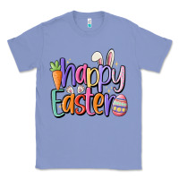 Colony Blue happy easter Classic Tee - MaliasSmallBusiness