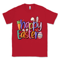 Red happy easter Classic Tee - MaliasSmallBusiness
