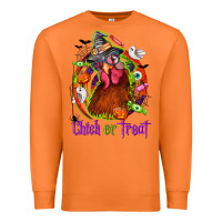 Carrot Chick or treat Halloween Premium Sweatshirt - NancyCooperArtShop
