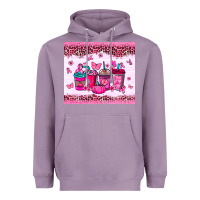 Lavender Breast Cancer coffee cups Heavyweight Hoodie - NancyCooperArtShop