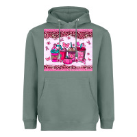 Sage Breast Cancer coffee cups Heavyweight Hoodie - NancyCooperArtShop