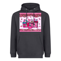 Smoke Breast Cancer coffee cups Heavyweight Hoodie - NancyCooperArtShop