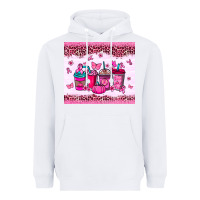 White Breast Cancer coffee cups Heavyweight Hoodie - NancyCooperArtShop