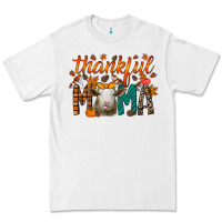 White thankful mama sheep Premium Tee - RacoonDesign