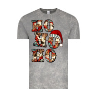 Cloud Rock ho ho ho western christmas Vintage Tee - Jasminsmagicworld