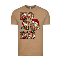 Vintage Coffee ho ho ho western christmas Vintage Tee - Jasminsmagicworld