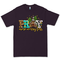 Plum pray more worry less with church Premium Tee - AdoDesignShop
