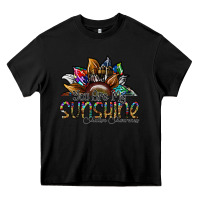 Black you are my sunshine autism awareness Heavy Core Tee - SublimationCraftShop