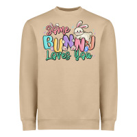 Mushroom some bunny loves you easter Heavyweight Sweatshirt - MaliasSmallBusiness