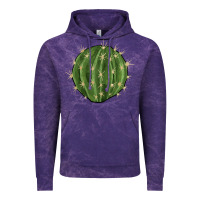 Cloud Purple cactus Vintage Hoodie - BarkalooDesign