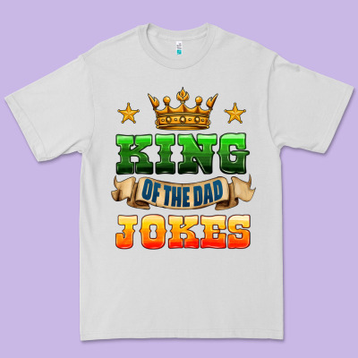 King Of The Jokes Premium Tee Designed By Hra Design Shop