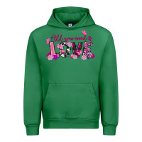 Emerald All you need is love Valentine's Day Urban Hoodie - FaDigitalArtStudio