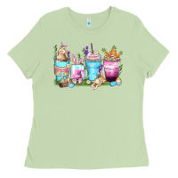 Matcha rabbit coffee cups Ladies Tee - Zillion Design Studio