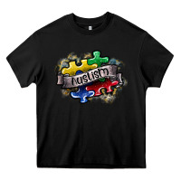 Black austism Heavy Core Tee - SublimationCraftShop