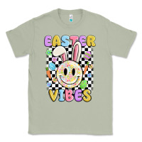 Matcha easter vibes smiley face Classic Tee - MaliasSmallBusiness