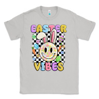 Moon Dust easter vibes smiley face Classic Tee - MaliasSmallBusiness