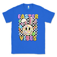 True Royal easter vibes smiley face Classic Tee - MaliasSmallBusiness
