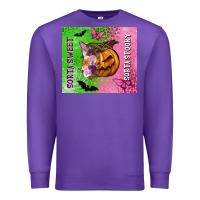 Purple Sorta sweet sorta spooky Premium Sweatshirt - NancyCooperArtShop