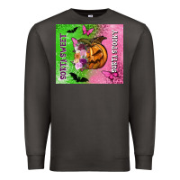 Smoke Sorta sweet sorta spooky Premium Sweatshirt - NancyCooperArtShop